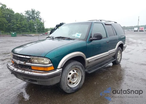 1998 Chevrolet Blazer Ls из США, поврежденный, VIN 1GNDT13W3W2192985